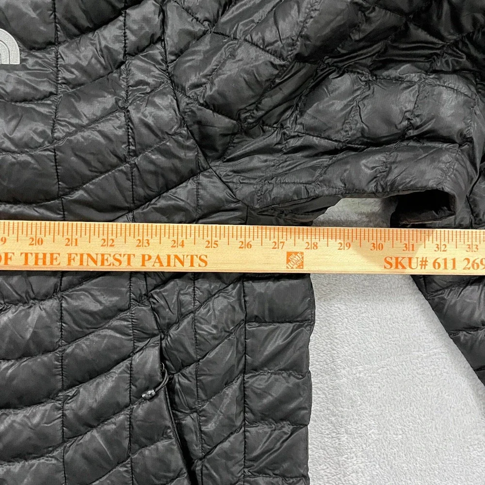 The North Face‎ ThermoBall Puffer Jacket Mens XXL Black Lightweight Quilted
